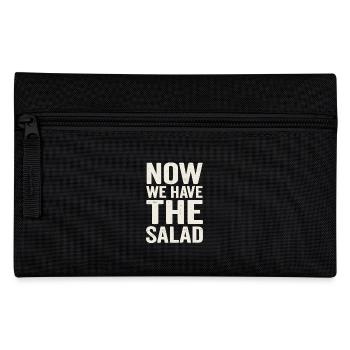 Now We Have the Salad – German Saying - Pencil Case - black - Front