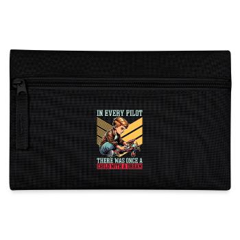 Instructeur de vol dans chaque pilote de l’aviation - Trousse - noir - Devant