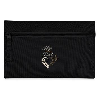 Classical Pianist Piano Life Music Recital - Pencil Case - black - Front