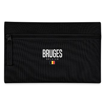 Bruges, Belgique - Trousse - noir - Devant