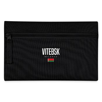 Vitebsk Belarus Weißrussland - Federtasche - Schwarz - Vorne