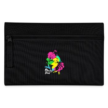 Muay thai Kickboxer Kickboxing Thai boxing - Federtasche - Schwarz - Vorne