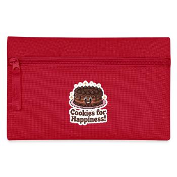 COOKIES POUR LE BONHEUR - Trousse - rouge - Devant