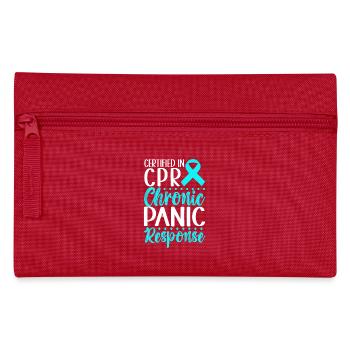 Anxiety disorder Anxiety disorder - Pencil Case - red - Front