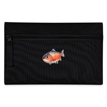 Lachse Lachs - Federtasche - Schwarz - Vorne