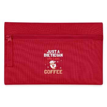 Diätassistent Diät Kaffee - Federtasche - Rot - Vorne