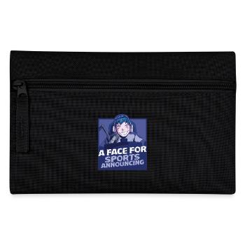 Commentateur Présentateur sportif - Trousse - noir - Devant