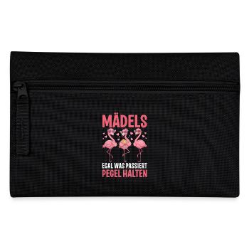 Girls No matter what happens, keep up with the level - Pencil Case - black - Front