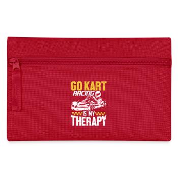 Go-Kart ist meine Therapie lustige kleine Sportwagen - Federtasche - Rot - Vorne