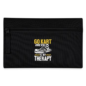 Go-Kart ist meine Therapie lustige kleine Sportwagen - Federtasche - Schwarz - Vorne