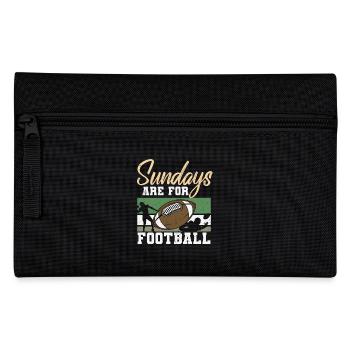 Sundays Are for Football Design - Federtasche - Schwarz - Vorne