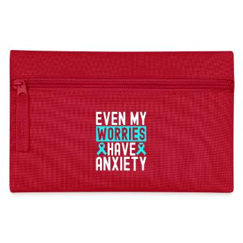 Anxiety disorder Anxiety disorder - Pencil Case - red - Front