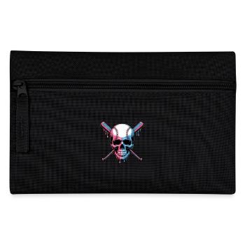 Baseball Skull Batte de Baseball - Trousse - noir - Devant