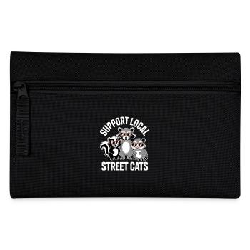 Support Local Street Cats Cool Style - Federtasche - Schwarz - Vorne
