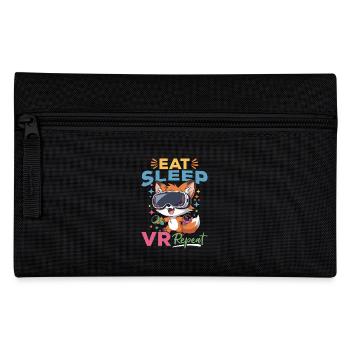 Gaming Fox VR Gamer - Pencil Case - black - Front
