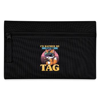 Gaming Fox VR Gamer - Pencil Case - black - Front