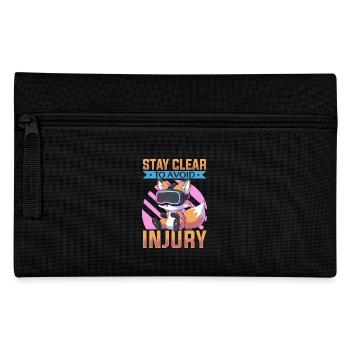 Gaming Fox VR Gamer - Pencil Case - black - Front