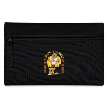 Commentateur Présentateur sportif - Trousse - noir - Devant