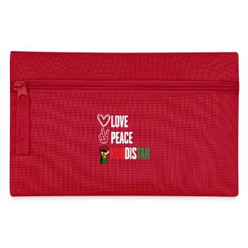 Kurdes Kurdes Amour de la Paix Kurdistan - Trousse - rouge - Devant