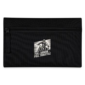 Christian Biker Full Armor Full Throttle - Pencil Case - black - Front