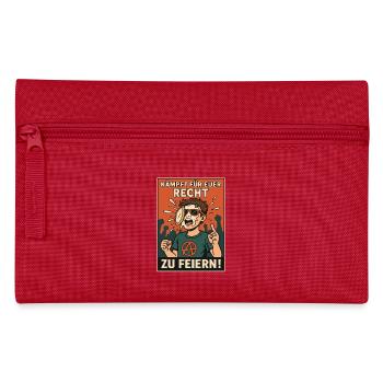 Fight for your right to celebrate! - Pencil Case - red - Front