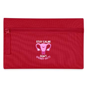 Obgyny Obstetrics Midwife - Pencil Case - red - Front