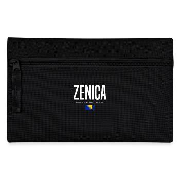 Zenica, Bosnia and Herzegovina - Pencil Case - black - Front