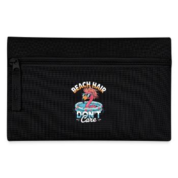 Cheveux de plage Don’t Care Flamingo Summer - Trousse - noir - Devant