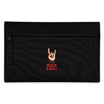 Rock & Roll Hand Signals – Metal Style - Pencil Case - black - Front