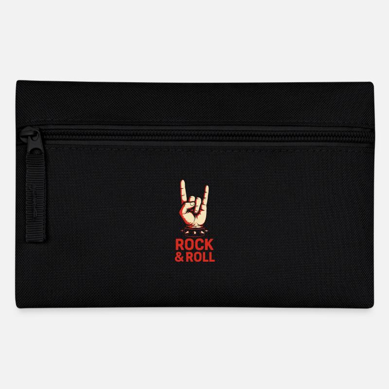 Signaux de la main Rock & Roll – Style métal - Trousse - noir