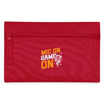 Funny Sports Ansager - Federtasche - Rot - Vorne