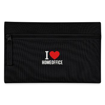 I love working from home - Pencil Case - black - Front