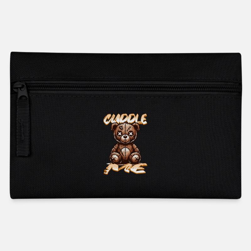 Cuddle me Bear - Federtasche - Schwarz