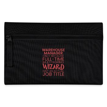 Warehouse Manager multitasking Wizard - Federtasche - Schwarz - Vorne