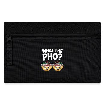 What The Pho Vietnam Travel Noodle Soup Love Pho - Pencil Case - black - Front