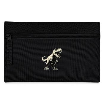 Roaring Dinosaur Silhouette - Federtasche - Schwarz - Vorne
