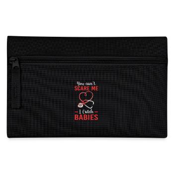 Pregnancy Hospital Nurse - Pencil Case - black - Front