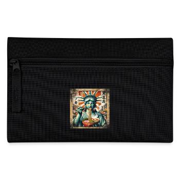 Freiheitsstatue Ramen - Federtasche - Schwarz - Vorne