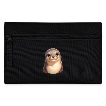 Sea Lions Sea Lion - Pencil Case - black - Front
