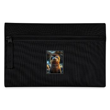 Sea Lions Sea Lion - Pencil Case - black - Front