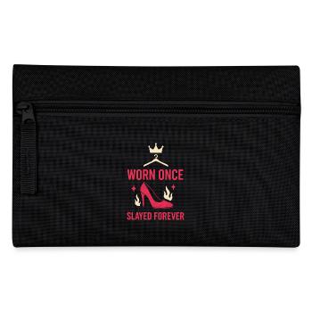Öko-sparsamkeitsleben Vintage Reseller - Federtasche - Schwarz - Vorne