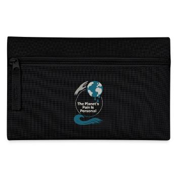 Climate Change Anxiety Gen Z Eco Stress Doomscroll - Pencil Case - black - Front