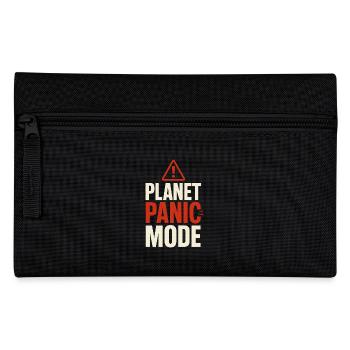Climate Change Anxiety Gen Z Eco Stress Doomscroll - Pencil Case - black - Front