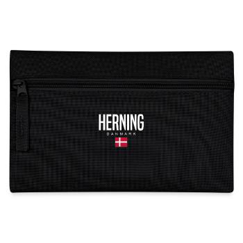 Herning, Denmark - Pencil Case - black - Front