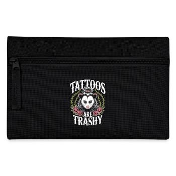 Opossum-possum-tattoos Sind Trashig - Federtasche - Schwarz - Vorne