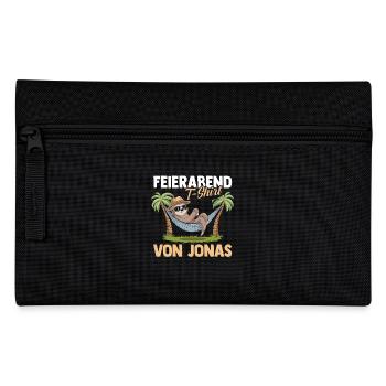 Faultier Jonas - Federtasche - Schwarz - Vorne