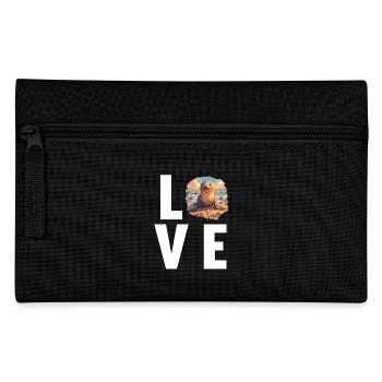 Sea Lions Sea Lion - Pencil Case - black - Front