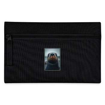 Sea Lions Sea Lion - Pencil Case - black - Front