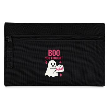 Anti -halloween sarcastic creepy - Pencil Case - black - Front