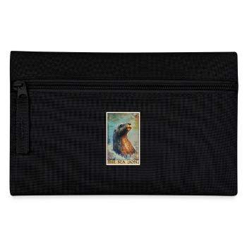 Sea Lions Sea Lion - Pencil Case - black - Front
